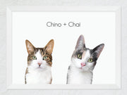 Load image into Gallery viewer, Pet portrait - existing design
