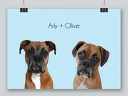 Load image into Gallery viewer, Pet portrait - existing design
